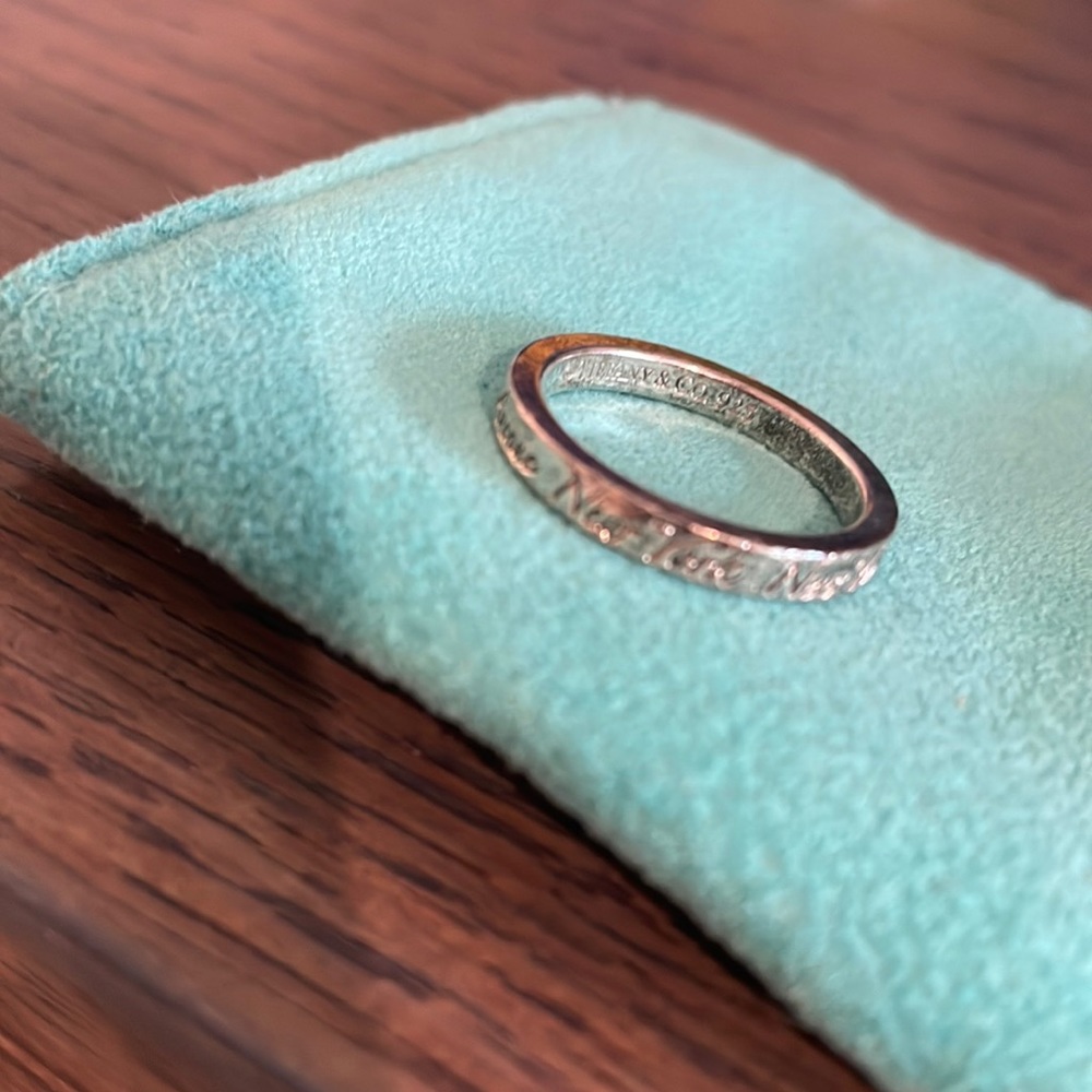 Tiffany & Co New York Address ring